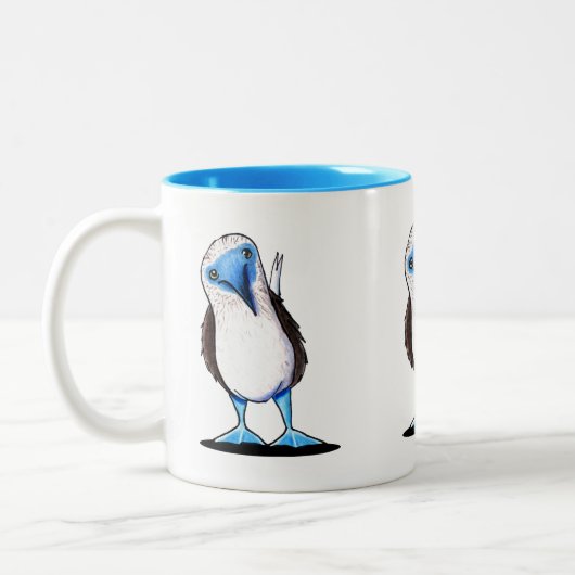 Mug de fond pied bleu (Gauche)