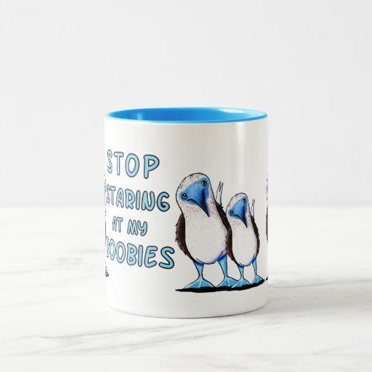 Mug de fond pied bleu (Centre)