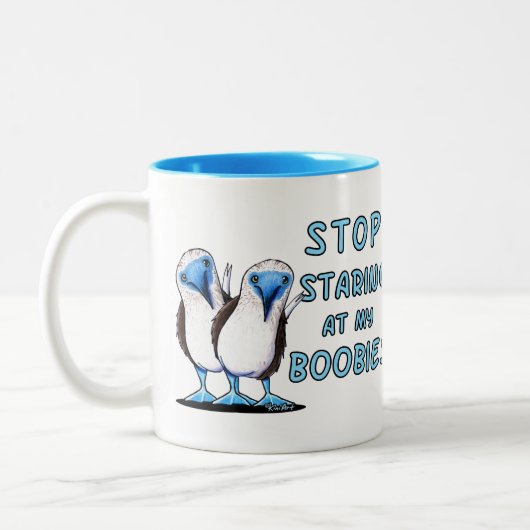Mug de fond pied bleu (Gauche)