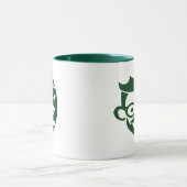 Mug de football vert foncé pour papa (Centre)