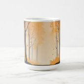 Mug de forêt d'automne - Coupe de café d'automne c (Centre)