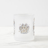 Mug de forêt latte - Feline Magie dans chaque sip (Centre)