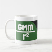 Mug de formule de fusion : unification F=ma et F=G (Gauche)