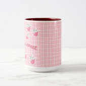 Mug de fraise toujours sucrée (Centre)