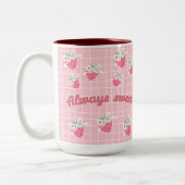 Mug de fraise toujours sucrée (Gauche)