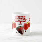Mug de fraises joyeuse Mug d'anniversaire (Centre)