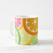 Mug de fruits d'agrumes colorés (Devant gauche)