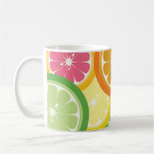 Mug de fruits d'agrumes colorés (Gauche)