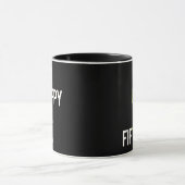 Mug de Gag de 50e Anniversaire Drôle Tellement Heu (Centre)