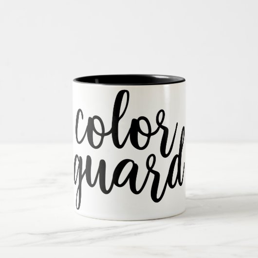 Mug de garde couleur personnalisable (Centre)