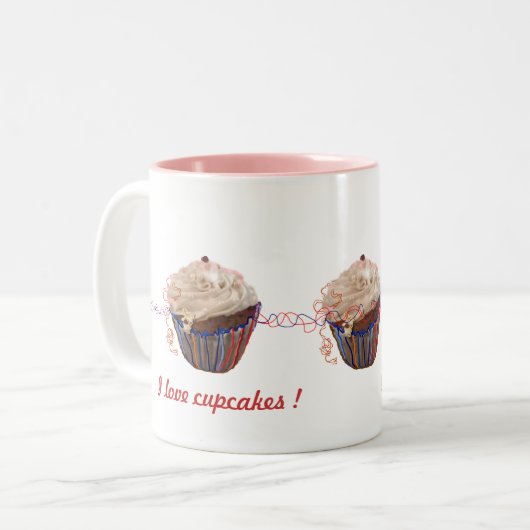 Mug de gâteaux - personnaliser (Devant gauche)