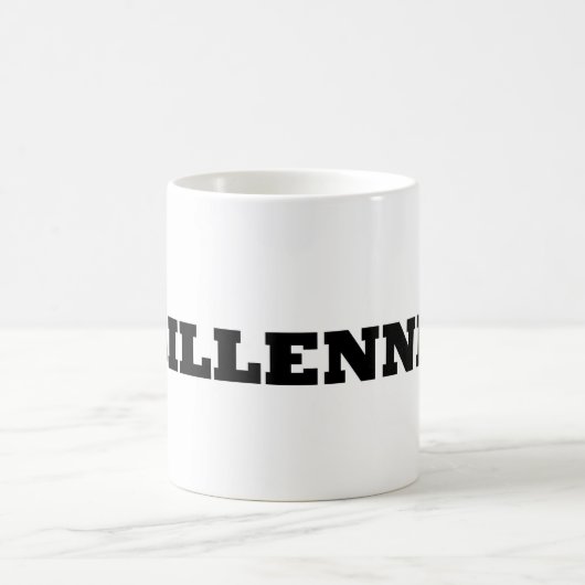 Mug de génération millénaire (Centre)