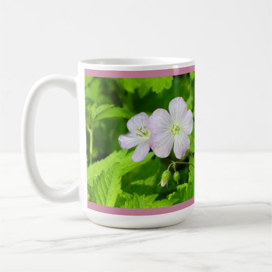 Mug de géranium sauvage (Gauche)