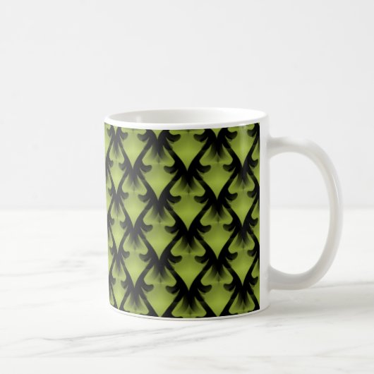 Mug de glam métropolitain, vert olive (Droite)