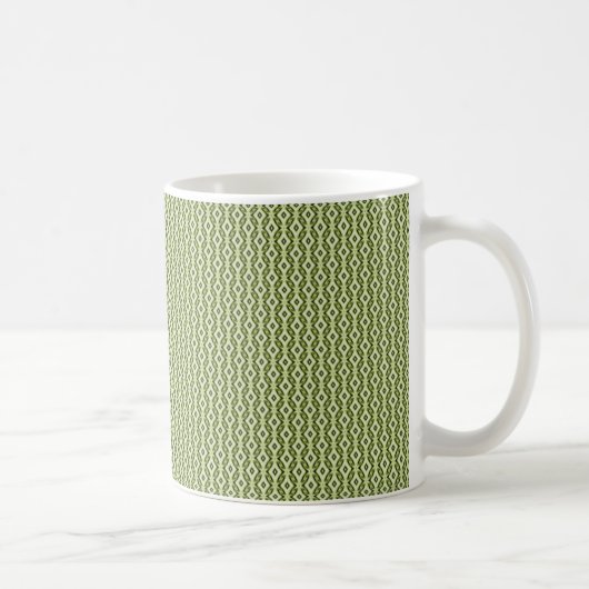 Mug de glam raffiné, vert olive (Droite)