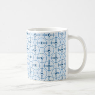 Mug de glam rétro, bleu royal