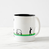 Mug de golf (Devant droit)