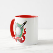 Mug de golf Combo personnalisé (Devant gauche)
