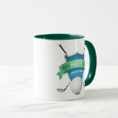 Mug de golf Combo personnalisé (Devant droit)