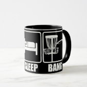 Mug de golf de disque (Devant droit)