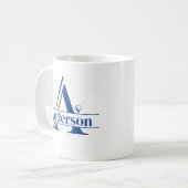 Mug de golf - Nom personnalisé (Devant gauche)