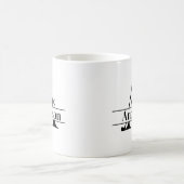 Mug de golf - nom personnalisé (Centre)