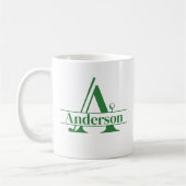 Mug de golf - nom personnalisé (Gauche)