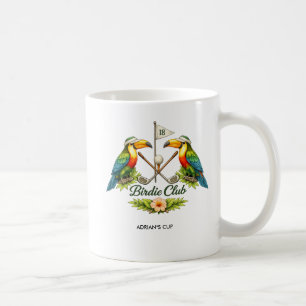 Mug de golf personnalisé Vintage Toucan Birdie Clu