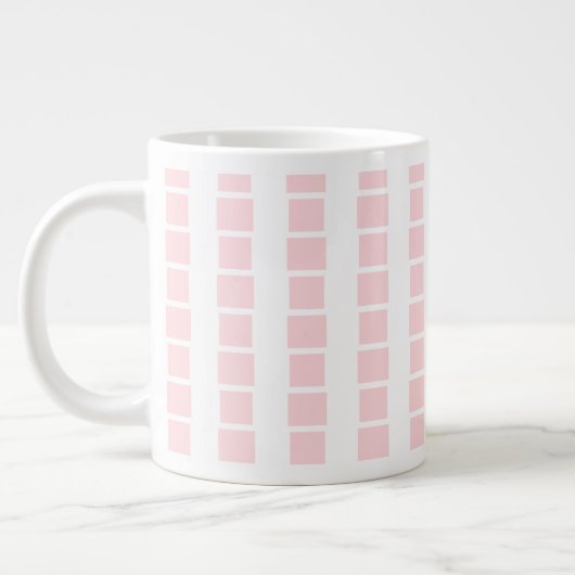 Mug de golfeurs, le golf est ma vie ! Rose Blanc C (Gauche)