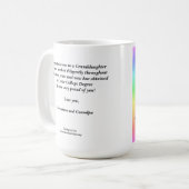 Mug de graduation (Devant gauche)