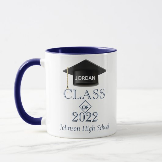 Mug de graduation personnalisée (Gauche)