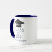 Mug de graduation personnalisée (Devant gauche)