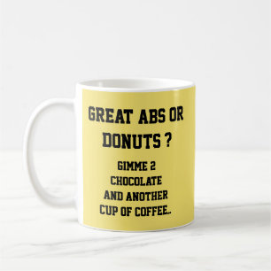 Mug De Grands Abs Ou Des Donuts ?