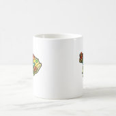 Mug de grenouille en verre coloré (Centre)