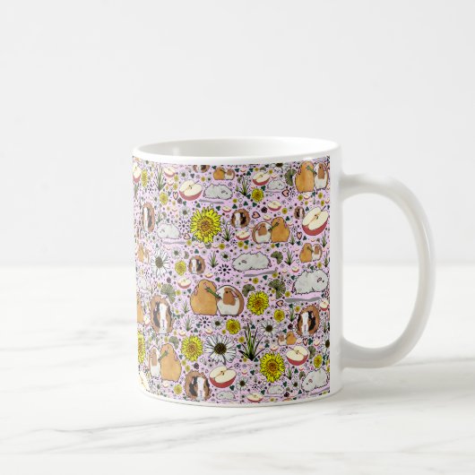 Mug de Guinée en rose (Droite)