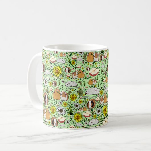 Mug de Guinée en vert (Devant gauche)