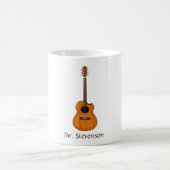 Mug de guitare acoustique naturelle (Centre)