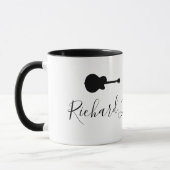Mug de guitare cool pour guitariste (Gauche)