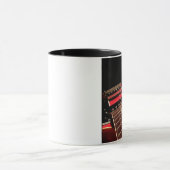 Mug De guitare de fin rouge original électrique - (Centre)