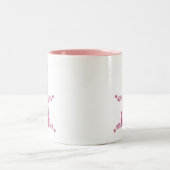 Mug de guitare rétro, Magenta (Centre)