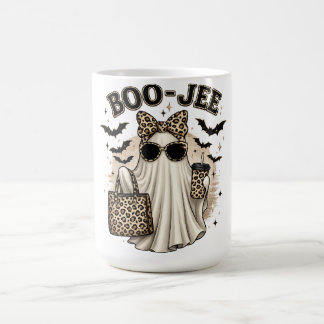 Mug de Halloween Fantôme Léopard Boo-Jee