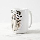 Mug de Halloween Fantôme Léopard Boo-Jee (Devant droit)