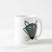 Mug de Halloween Loup Mignon (Devant droit)