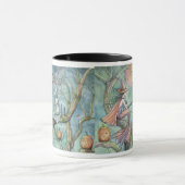 Mug de Halloween Sorcière Gothique Fantôme (Centre)