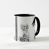 Mug de Halloween squelette de main (Devant droit)