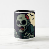 Mug de Halloween Zombie Mignon Épouvantable - Amu (Centre)