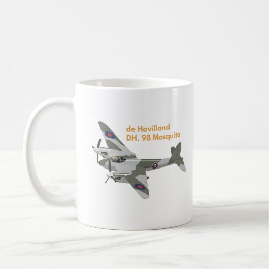 Mug de Havilland DH.98 Mosquito British 2ÈME GUERRE MO (Gauche)