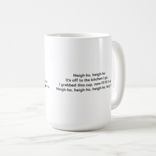 Mug de Heigh-ho (Devant droit)