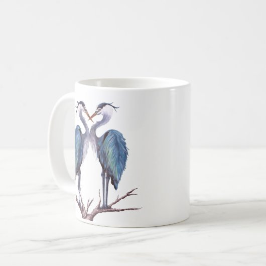 Mug de Héron Bleu (Devant gauche)