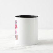 Mug De hibou amour toujours que vous attaquez (Centre)